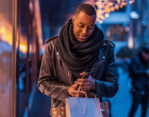 holiday shopper