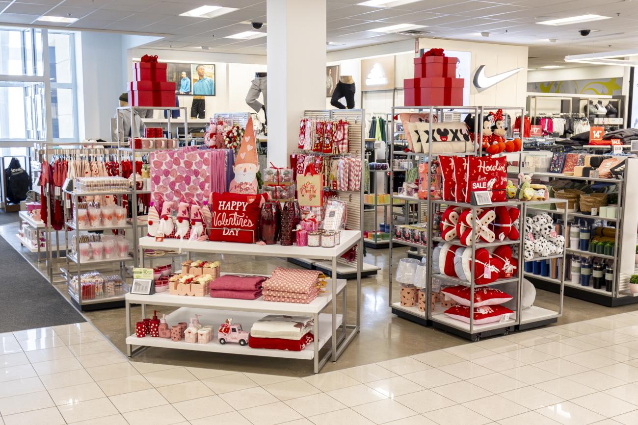 Kohl's Valentines Day display