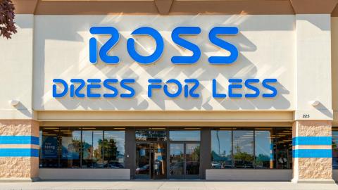 Coeur d'Alene, Idaho USA - May 30 2023: General view of the entrance and facade of a Ross Dress For Less, an American chain of discount department stores, in Coeur d'Alene, Idaho, USA; Shutterstock ID 2311941335