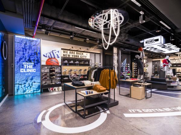 Foot Locker brings its "store of the future" concept to midtown Manhattan. (Photo: Foot Locker, Inc.)