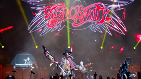 Aerosmith in Vilnius, Lithuania (Credit: Julius Kielaitis)