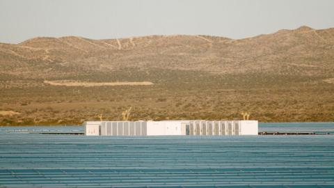 Amazon Baldy Mesa solar farm