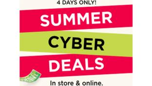 Kohl's Summer Cyber Deals