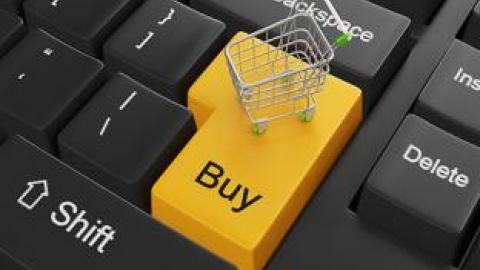 buy button with shopping cart