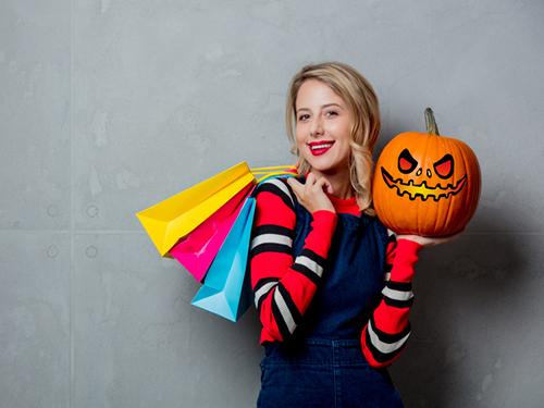 Halloween shopper