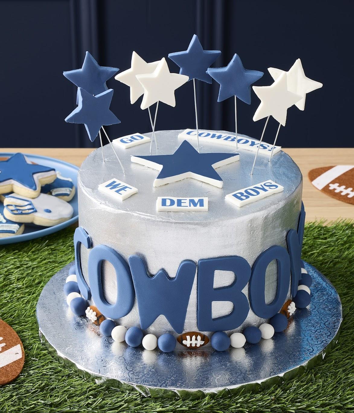 Michaels Dallas Cowboys cake