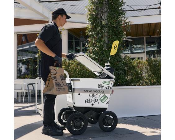 Shake Shack delivery robot