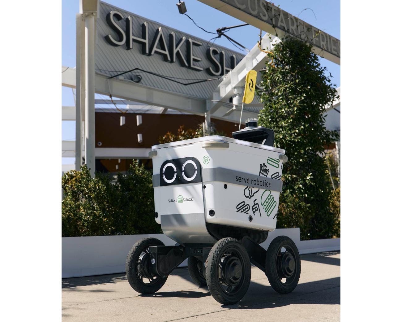 Shake Shack delivery robot