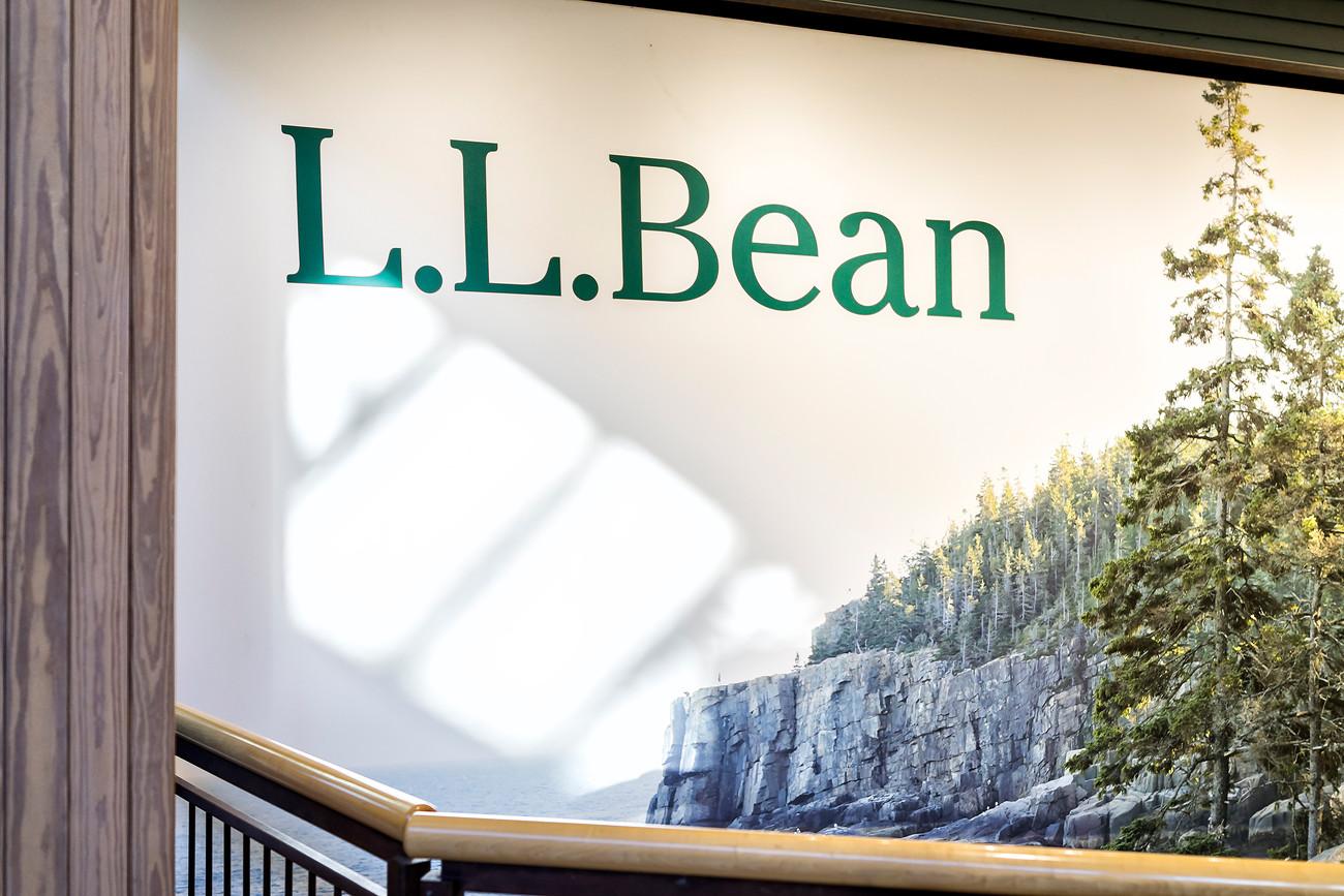 Tysons, USA - January 26, 2018: LL Bean store sign entrance retail clothing shop in Tyson's Corner Mall in Fairfax, Virginia by Mclean; Shutterstock ID 1094082500