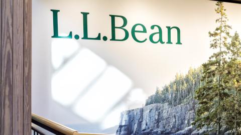 Tysons, USA - January 26, 2018: LL Bean store sign entrance retail clothing shop in Tyson's Corner Mall in Fairfax, Virginia by Mclean; Shutterstock ID 1094082500