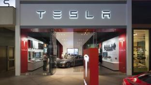 Tesla showroom