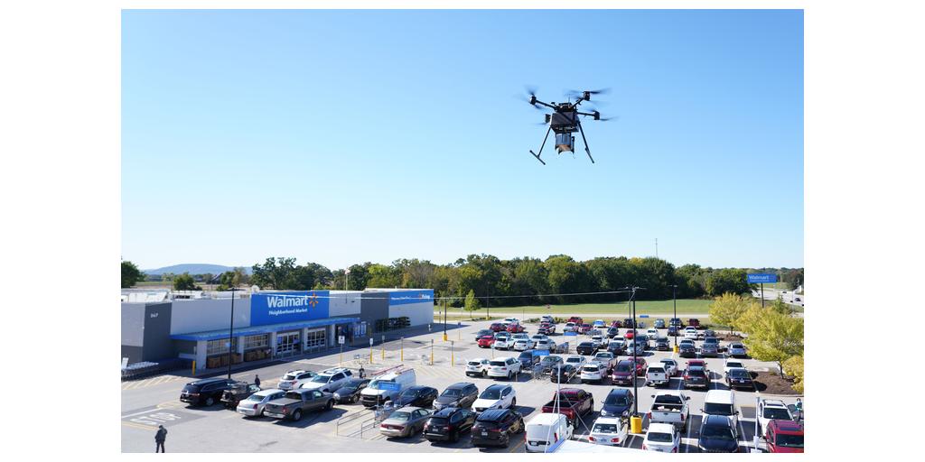 Walmart DroneUp delivery