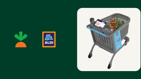 Aldi and Instacart Caper Cart (Source: Instacart)